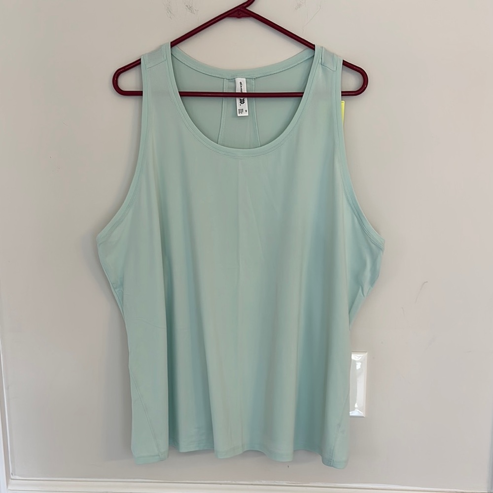 All In Motion NWT Green Workout Tank Top women’s size 2x